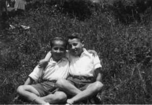 Léon and Joseph Sungolowsky, Villard-de-Lans, 1944